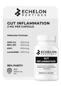 Echelonpeptides product capsules gut inflammation research peptide — Echelon Peptides