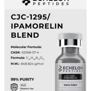 CJC-1295 / Ipamorelin 10/10mg research vial