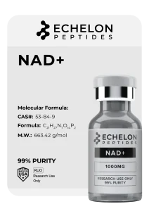 Echelonpeptides product vial nad 1000mg research peptide — Echelon Peptides